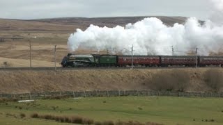 60009 3 cylinder blitz over Shap amp Ais Gill [upl. by Homovec]