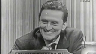 Whats My Line  Kirk Douglas Peter Lind Hayes panel Dec 20 1953 [upl. by Zoller]