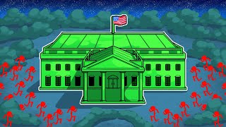 Defending the REAL WORLD WHITE HOUSE From a Zombie Invasion in Infection Free Zone [upl. by Wandis873]