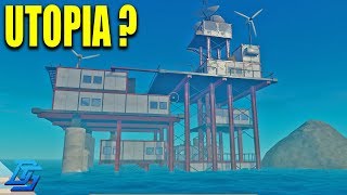 UTOPIA  THE END OF THE GAME  Raft  Pt12 Multiplayer [upl. by Yessac646]