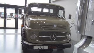 MercedesBenz L 710 TIpper Truck Exterior and Interior [upl. by Rramaj]