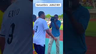 Samuel Etoo au jubilé dEmmanuel Adebayor [upl. by Adnav]