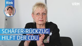 SchäferRückzug hilft der CDU [upl. by Nashner]