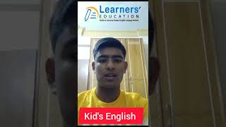 Kids English  Kids Spoken English  Learners Education  Imran Zahid [upl. by Rodgiva]