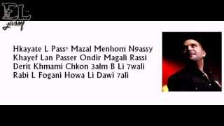 Reda Taliani 2013 Va Bene Babini Paroles Lyrics HD [upl. by Airotal]