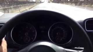 VW Golf Sportwagen Top Speed 210Kmh [upl. by Johansen]