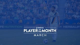 Romain Alessandrini  LA Galaxy Player of the Month  presented by Herbalife Nutrition [upl. by Shantha]