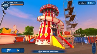 PowerWash Simulator 🧼  Helter Skelter 🎡 Cleaning gameplay [upl. by Klingel]