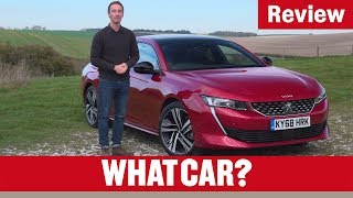 2020 Peugeot 508 review – better than a Skoda Superb  What Car [upl. by Vanthe141]