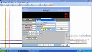 Weighbridge Software Weighment Entry [upl. by Anoit190]