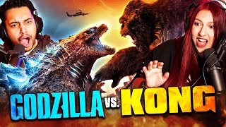 GODZILLA VS KONG 2021 MOVIE REACTION  WEVE BEEN WAITING FOR THIS  FIRST TIME WATCHING  REVIEW [upl. by Enilreug]