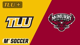 TLU vs McMurry  D3 NCAA Mens Soccer  11124 [upl. by Duky]