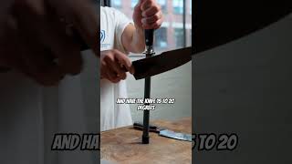 3 Easy Steps To Hone A Knife And The Difference Between Honing And Sharpening [upl. by Annekahs]