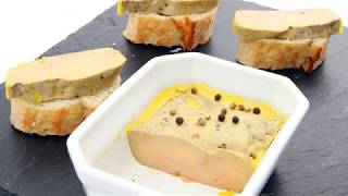 Recette  Terrine de foie gras [upl. by Gredel189]