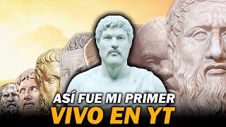 El primer vivo que realizó Jonathan Ramos Parmenides Platon y Plotino [upl. by Aihsenor]