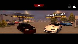 No limit drag racing 20 tune Fastest Supra on 24s vs Thunderbird STAGE 10on 28s 5K 18mile🔥3695 [upl. by Eiuqnimod]