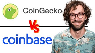 Coingecko vs Coinbase  Which One is Better [upl. by Ecnaralc]