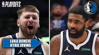 LUKA DONCIC amp KYRIE IRVING COMBINE FOR 66 PTS IN GAME 3 😤  NBA on ESPN [upl. by Sukey]