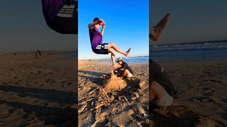 Dinge die man am Strand NICHT machen sollte 🚫 Strand urlaub parkour [upl. by Paxon932]