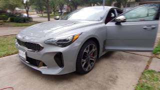 TUXMAT floor mats for KIA Stinger [upl. by Rehtaeh810]