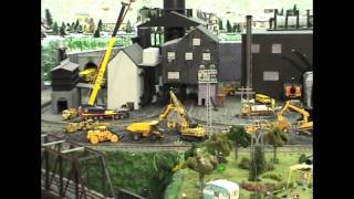 Lionel MTH trains operating around a animated steel mill 2003 [upl. by Mariann]