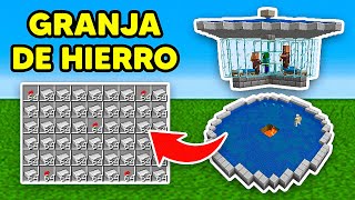 ✅ GRANJA de ALDEANOS para Minecraft 120 BEDROCK amp JAVA [upl. by Balthazar]