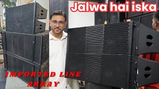 लाईन अरे का जलवा है Dual 10 inch imported line array from SOUSYS VkiVan [upl. by Rivers973]