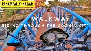 Panampally Nagar Walkway  Cochin City  Kochi panampallynagarwalkway panampallynagar  kochi [upl. by Rol]