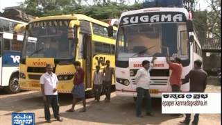 Hubli private travels raid by RTO amp Customs for illegal goods [upl. by Lenhart]