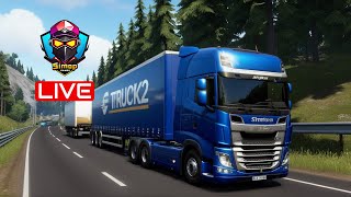 Roaming in Europe  Euro Truck Simulator 2  Its play time Just chilling [upl. by Lleddaw724]