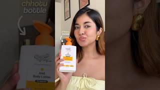 Body lotion for body acne✨ backacne bodyacne dryskin aha bodylotion softskin [upl. by Giustino]