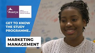 Get to know the study programme Marketing Management [upl. by Abby]