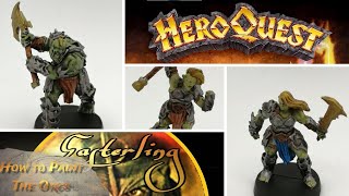 Painting Heroquest Ep 9  How to paint the Orcs A Beginners Guide to Painting Miniatures [upl. by Ermengarde266]