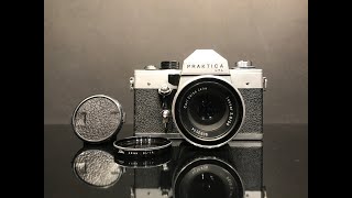 【1970年德製稀有品蔡司鏡頭 】Praktica LTL經典機械單眼底片相機鏡頭保護鏡Q060127 [upl. by Bergerac]