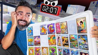 Complete Set in 151 Min or Lose It AGAIN Risky Pokémon Card Challenge [upl. by Kaleena]