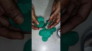 Diy flower with colour paper  5 minutes craft ideas with papersdecorationideas trending craft [upl. by Noelopan]