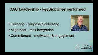 DAC Direction  Alignment  Commitment Leadership [upl. by Westfall]