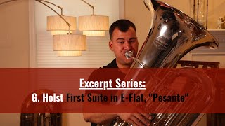 Gustav Holst First Suite in EFlat quotPesantequot [upl. by Artemas]