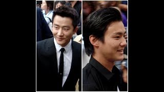 Huang Xuan 黄轩 and Nomura Shuhei 野村周平  Dior Homme fashion show in Paris  June 23rd 2018 [upl. by Warrick]