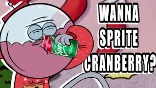 Regular Show X Sprite Cranberry Commercial 2022 [upl. by Ahsitul]