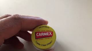 CARMEX CHAPSTICK  HOW TO USE [upl. by Eemiaj]