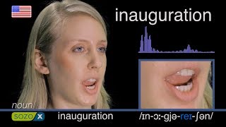 How To Pronounce INAUGURATION  American Pronunciation [upl. by Zeba]