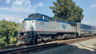 Amtrak Dash 8 32 BWH 510 leading A777  972024 [upl. by Ttennaej]