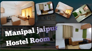 HOSTEL ROOM IN MANIPAL UNIVERSITY JAIPUR 😎 Room tour in muj  muj Narendrarahoriya manipalhostel [upl. by Sukramed]