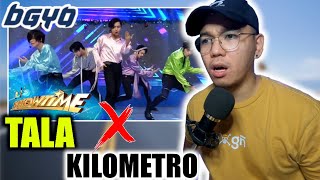 DANCER REACTS to BGYO performs  TALA X KILOMETRO  │ INSAAAAANE │ POINT TO PEDZ [upl. by Bernardi]