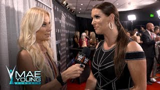 Superstars and luminaries come out for the Mae Young Classic Finale Red Carpet Sept 12 2017 [upl. by Led925]