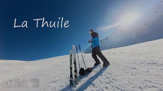 La Thuile Ski Trip Piste Drone Footage [upl. by Onilatac11]