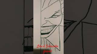 Joker pencil tutorial drawing art video joker drawingShortviral you tubevideotrendingreels [upl. by Farris933]