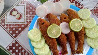 Bata macher fry mukhe lege thakbe er swad aji banie felunfish fry [upl. by Simara]