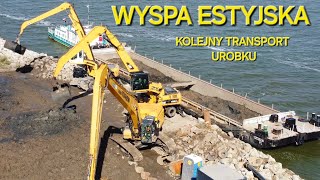 WYSPA ESTYJSKA  KOLEJNY TRANSPORT UROBKU [upl. by Cliff]